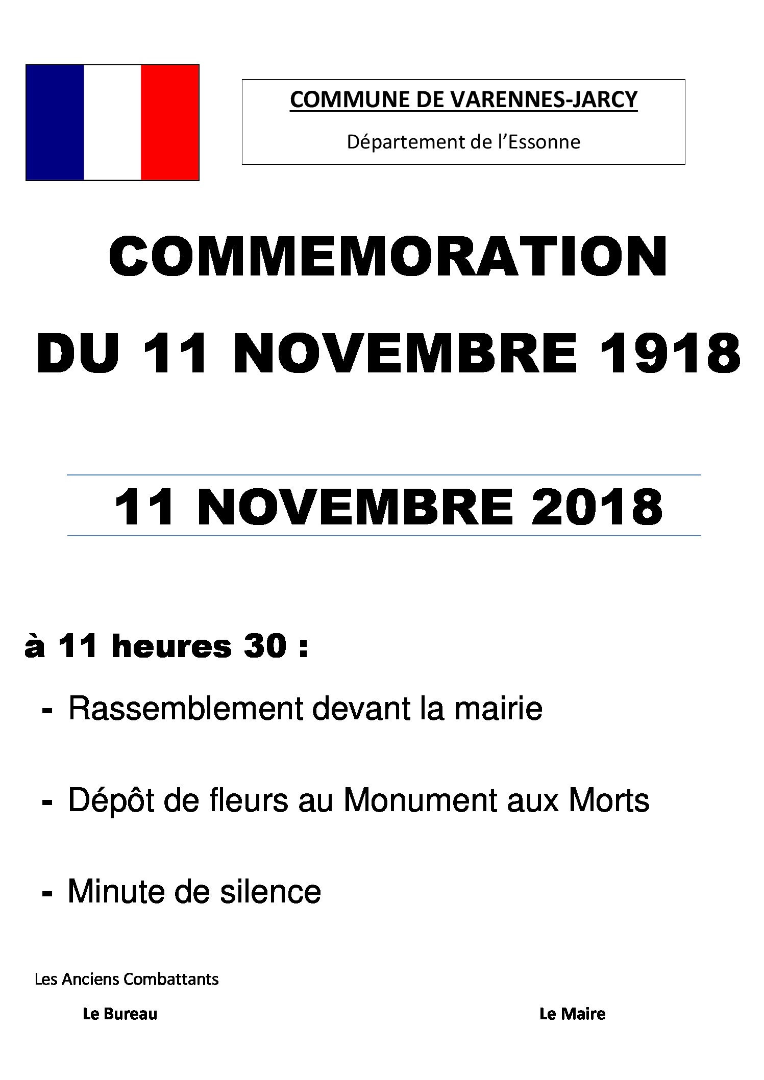 thumbnail of affiche COMMEMORATION 11 nov